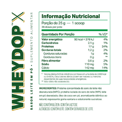 WHEYDOP X LEITE EM PÓ 900G - ELEMENTO PURO - comprar online