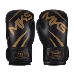 LUVA BOXE NEW CHAMPION PRETA E DOURADA 12OZ - comprar online