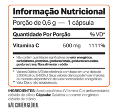 VITADOP C - VITAMINA C - 60 CAPSULAS - ELEMENTO PURO - comprar online