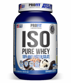 ISO PURE WHEY SABOR COOKIES E CREAM POTE 907 GRAMAS - PROFIT