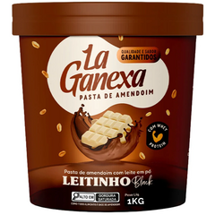 PASTA DE AMENDOIM SABOR LEITINHO BLACK 1,005kg - LAGANEXA