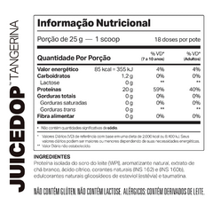 JUICEDOP TANGERINA COM CHA BRANCO 450G - ELEMENTO PURO - comprar online