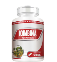 RN IOIMBINA 60 CAPSULAS 500MG