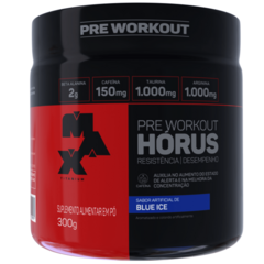 HORUS POTE 300G SABOR BLUE ICE - MAX TITANIUM - loja do atleta