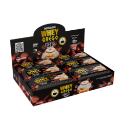 WHEY GREGO BAR SABOR CAPPUCCINO DISPLAY C/ 12 UN - NUTRATA