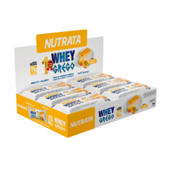 WHEY GREGO BAR SABOR MOUSSE DE MARACUJA DISPLAY C/ 12