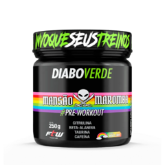 DIABO VERDE #PRE-WORKOUT MANSAO MAROMBA 250g SABOR ARCO-ÍRIS - FTW