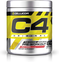 C4 PRÉ TREINO 60 DOSES 390G PONCHE DE FRUTAS - CELLUCOR na internet