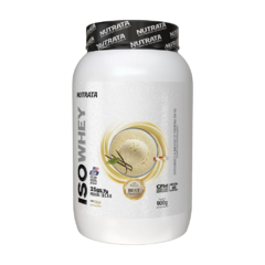 ISO WHEY SABOR BAUNILHA 900G - NUTRATA - loja online