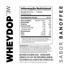 WHEYDOP 3W BANOFFEE 900G - ELEMENTO PURO - comprar online