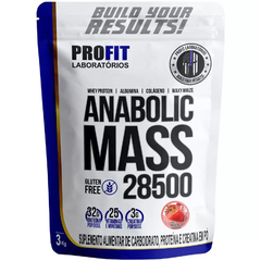 ANABOLIC MASS 28500 MORANGO 3 KG PROFIT na internet