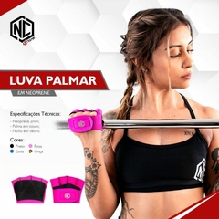 LUVA PALMAR EM NEOPRENE (par) - PRETO - P - NC EXTREME na internet