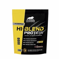 HI - BLEND PROTEIN - 900g SABOR BROWNIE DE CHOCOLATE - LEADER NUTRITION