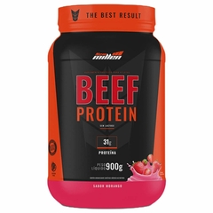 BEEF PROTEIN ISOLATE MORANGO POTE 900G NEW MILLEN