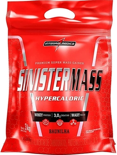 SINISTER MASS 3KG - INTEGRALMEDICA BAUNILHA - loja online