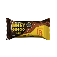 WHEY GREGO BAR DOÇE DE LEITE HAVANNA DISPLAY C/ 12 BARRAS DE 40G - comprar online