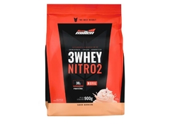 3 WHEY NITRO 2 BAUNILHA REFIL 900G NEW MILLEN