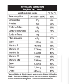 PROTOBAR CHOCO WHEY DISPLAY C/ 8 BARRAS 70GR na internet