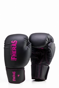 LUVA TRADICIONAL PRO BLACK PINK SINT FHERAS 14OZ na internet