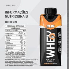 WHEY PROTEIN SHAKE 250ML - DOCE DE LEITE - DUX NUTRITION - comprar online