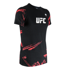 T-SHIRT UFC VENUM REPLICA FIGHT WEEK MENS SHORT SLEEVE 2.0- BLACK-XGG