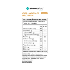 COLLAGEN-X PROTEIN BAUNILHA 450G - ELEMENTO PURO - comprar online