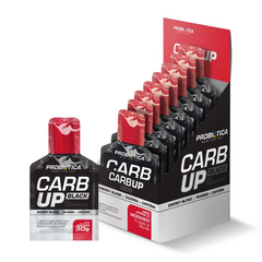 CARB UP GEL BLACK DISPLAY 10 SACHÊS MORANGO - PROBIOTICA