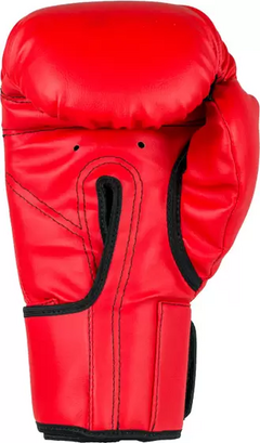 LUVA BOXE TRADICIONAL SINTETICO FHERAS VERMELHO/PRETO 06OZ na internet