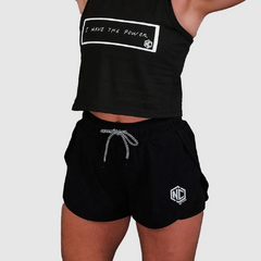 SHORT SPORT C/ RECORTE FEM. - PRETO - P NC EXTREME - comprar online