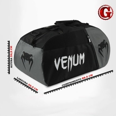 DOUBLE BAG VENUM BASIC- BLACK/ GREY-MQ - loja online