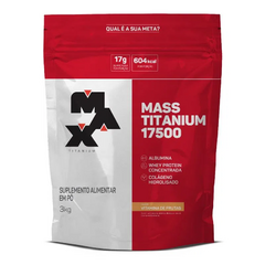 MASS TITANIUM 17500 REFIL 3KG VITAMINA DE FRUTAS - MAX TITANIUM na internet