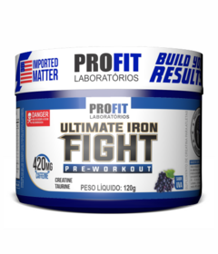 ULTIMATE IRON FIGHT SABOR UVA POTE 120 GRAMAS - PROFIT