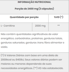 L-Carnitina 2000 Bodyaction 90 Caps. - loja do atleta