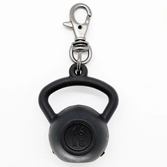 CHAVEIRO MINI KETLEBELL PRETO - PROTTECTOR