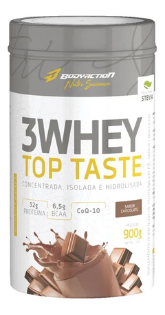 3 WHEY TOP TASTE BODYACTION - 900G CHOCOLATE