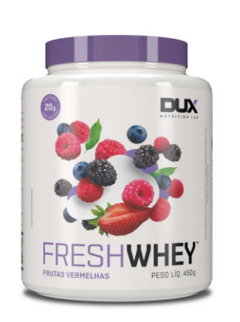 Fresh Whey Frutas Vermelhas - Pote 450g - DUX