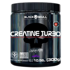 CREATINE TURBO UVA 300G - BLACK SKULL - loja online