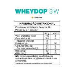 WHEYDOP 3W BANOFFEE 450G - ELEMENTO PURO - comprar online