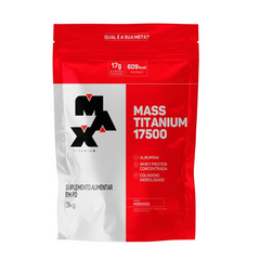 MASS TITANIUM REFIL 3KG MORANGO - MAX TITANIUM na internet