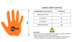 HAND GRIP COMPETITION 2.0 PRETO - M SKYHILL - loja do atleta