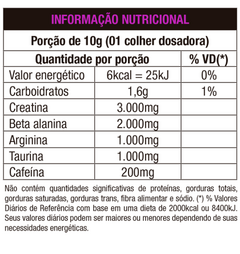 PRE TREINO 4B AÇAI 300G - NUTRATA - comprar online