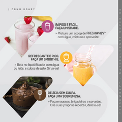 FRESH WHEY SACHE - ABACAXI E COCO - DUX NUTRITION na internet