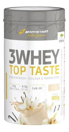 3 WHEY TOP TASTE BODYACTION - 900G LEITE CONDENSADO