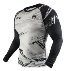 RASHGUARD UFC VENUM REPLICA FIGHT WEEK MENS PERFORMANCE LONG SLEEVE 2.0 - GREY-GG na internet