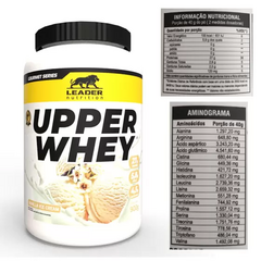 UPPER WHEY - 900 GRAMAS - CREAMY MILK / NINHO - LEADER NUTRITION - comprar online