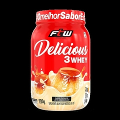 DELICIOUS PUDIM LEITE COND 3WHEY FTW 900G - FTW