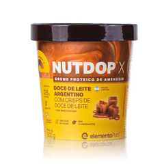 NUTDOP CREME DE AMENDOIM DOCE DE LEITE 500G - ELEMENTO PURO