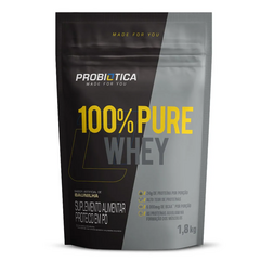 100% PURE WHEY REFIL 1,8KG BAUNILHA - PROBIOTICA