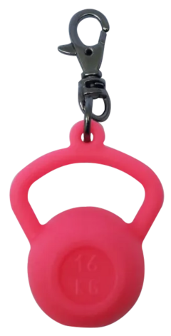 CHAVEIRO MINI KETLEBELL ROSA - PROTTECTOR