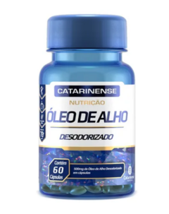 Oleo de Alho Desodorizado 500mg 60 Capsulas - Catarinense